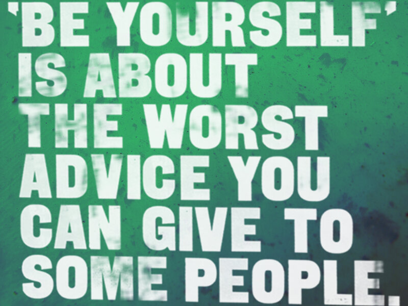 be yourself quote