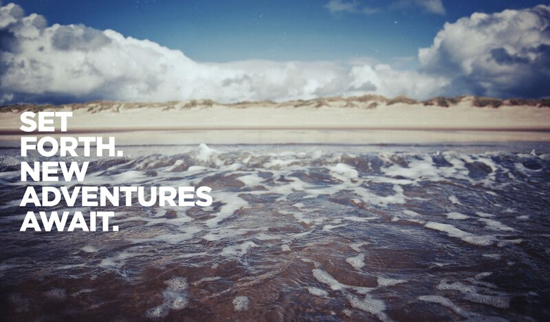 Beach adventure awaits