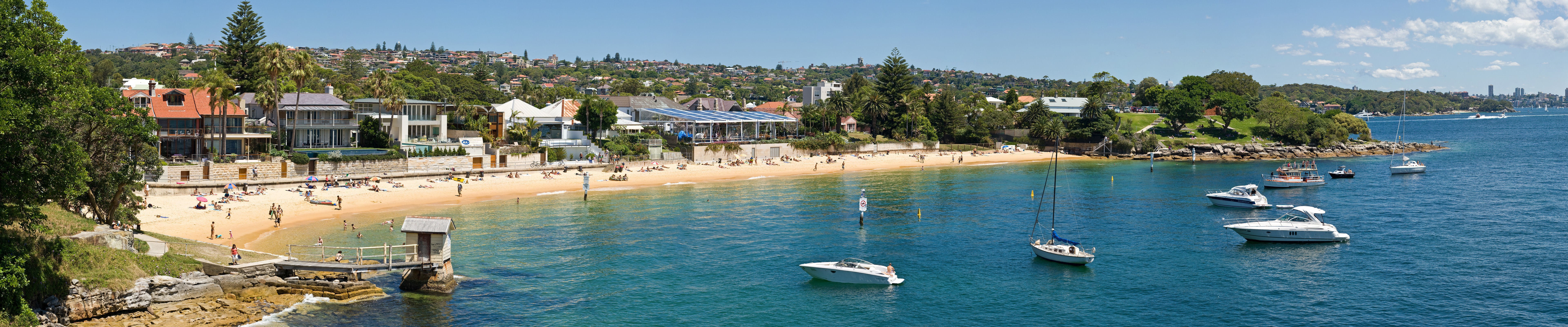 beach and bay in sydney