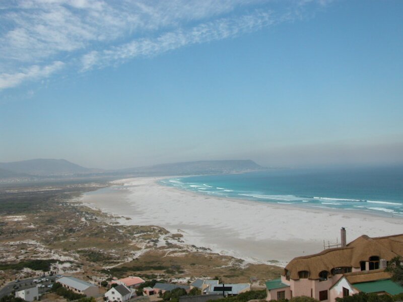 Beach and Ocean View — Blue, Serene