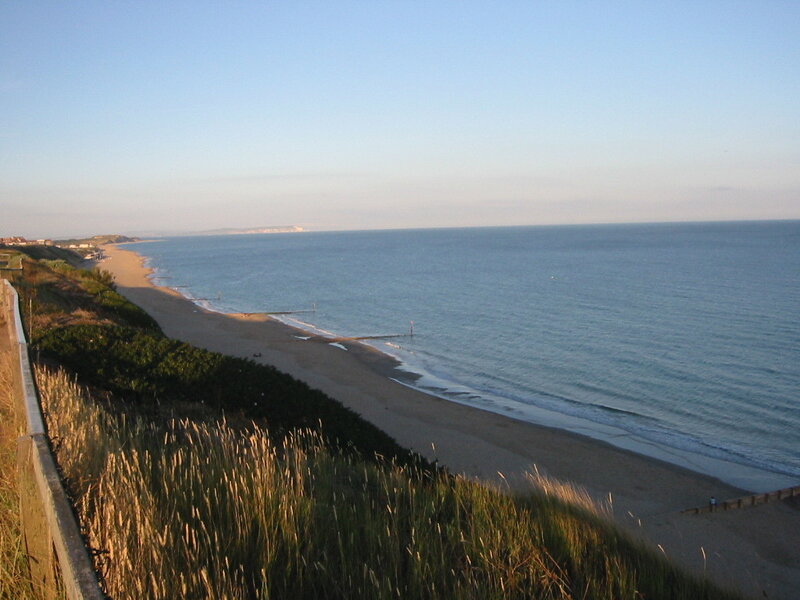 Beach and Ocean View — Blue