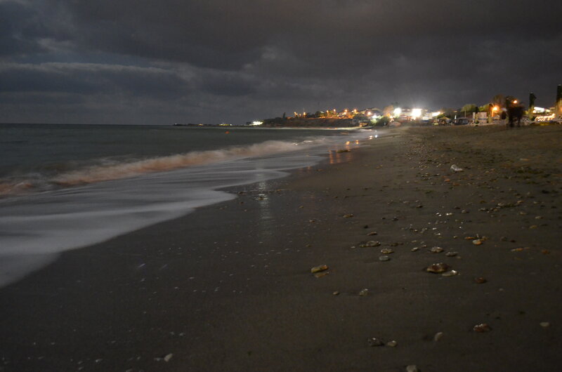 Beach at Night — Dark Gray