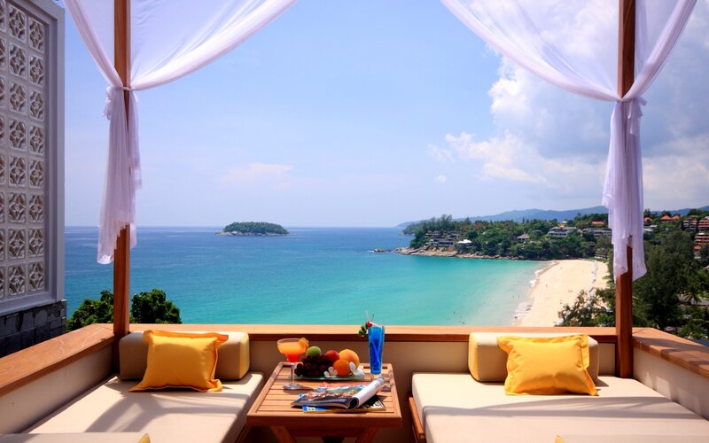 Beach Cabana View