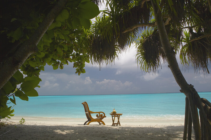 Beach Chair on Sand