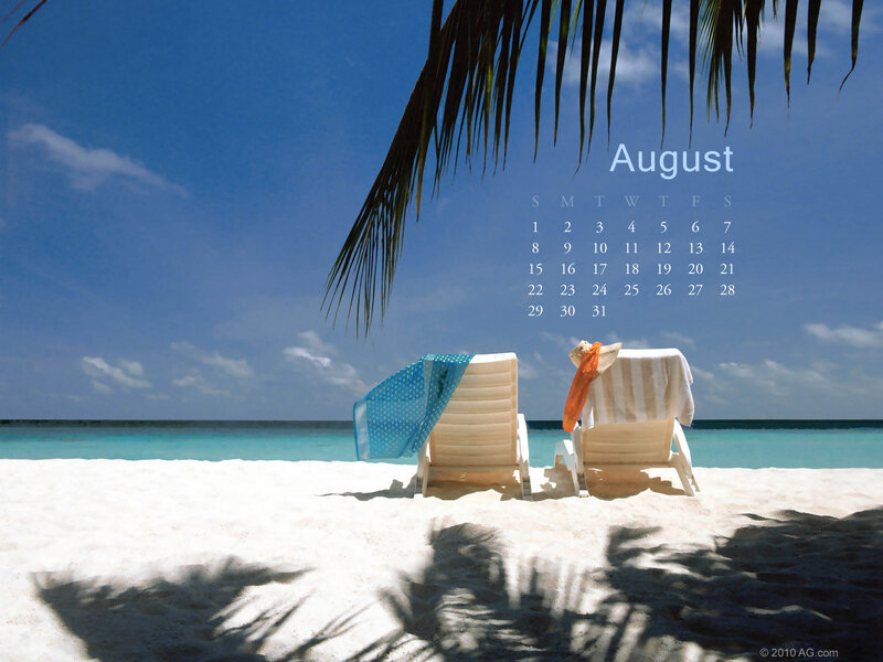 Beach chairs under palm tree