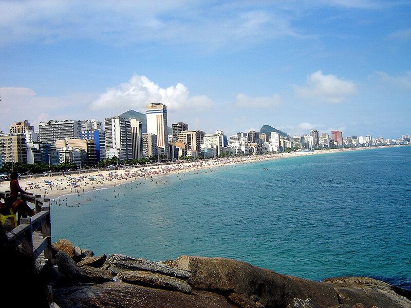 Beach Cityscape