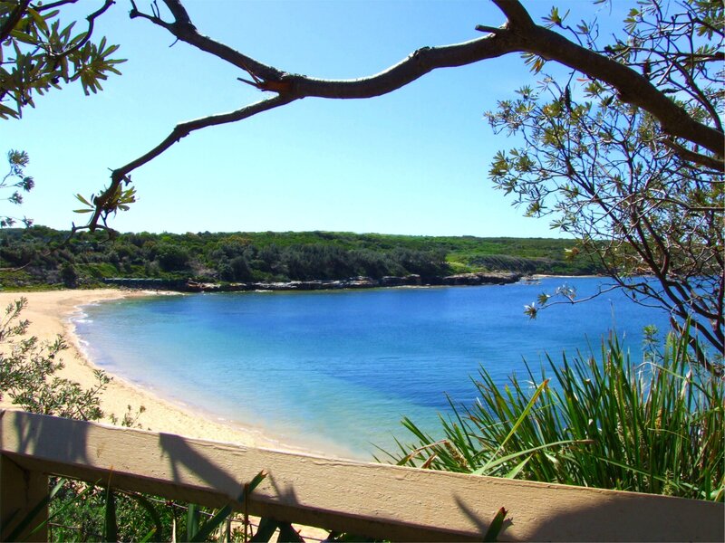 Beach Cove with Blue Water