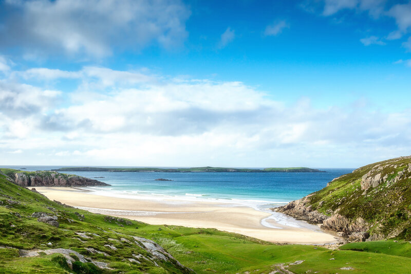 Beach Cove with Islands