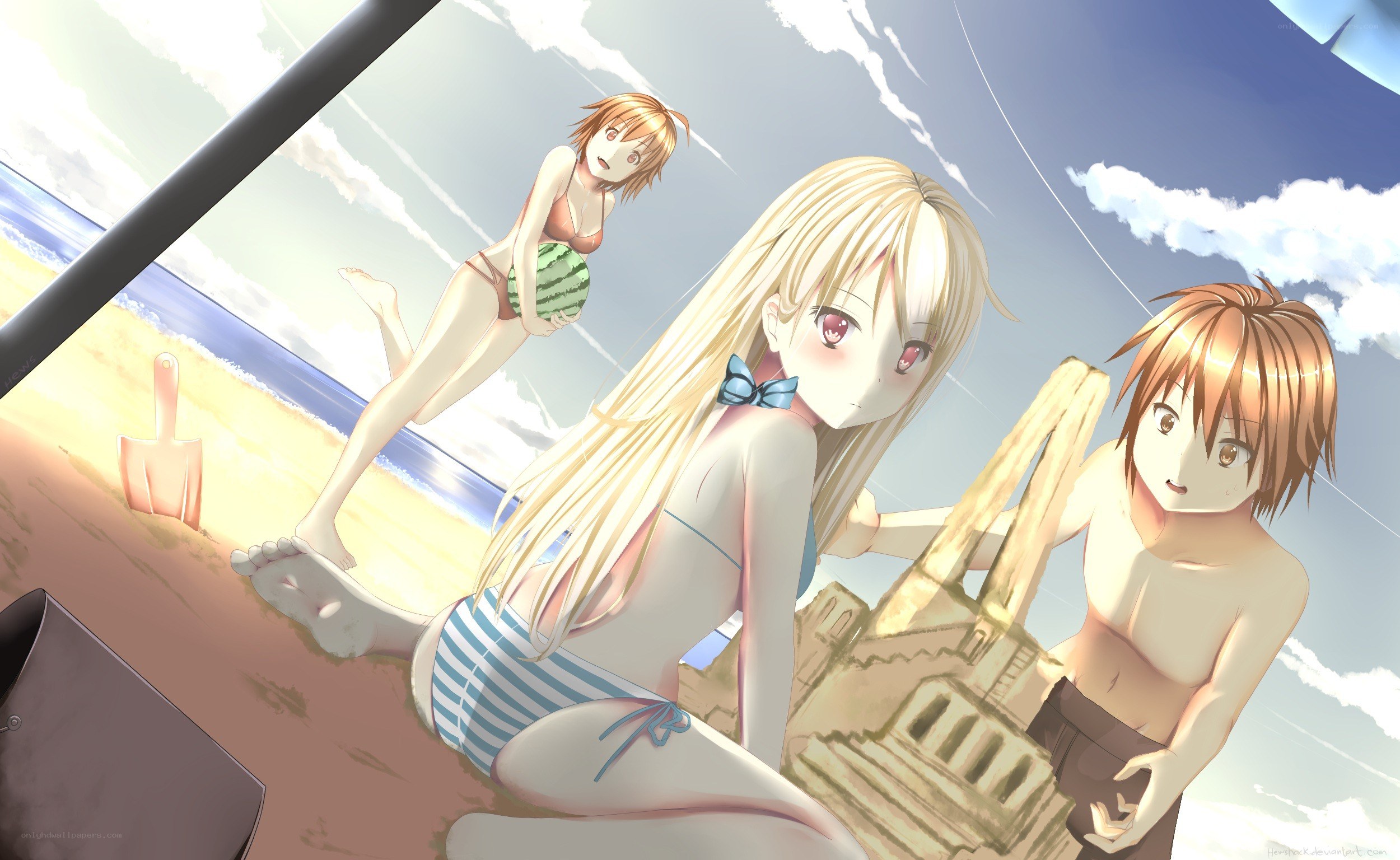 Beach day with friends