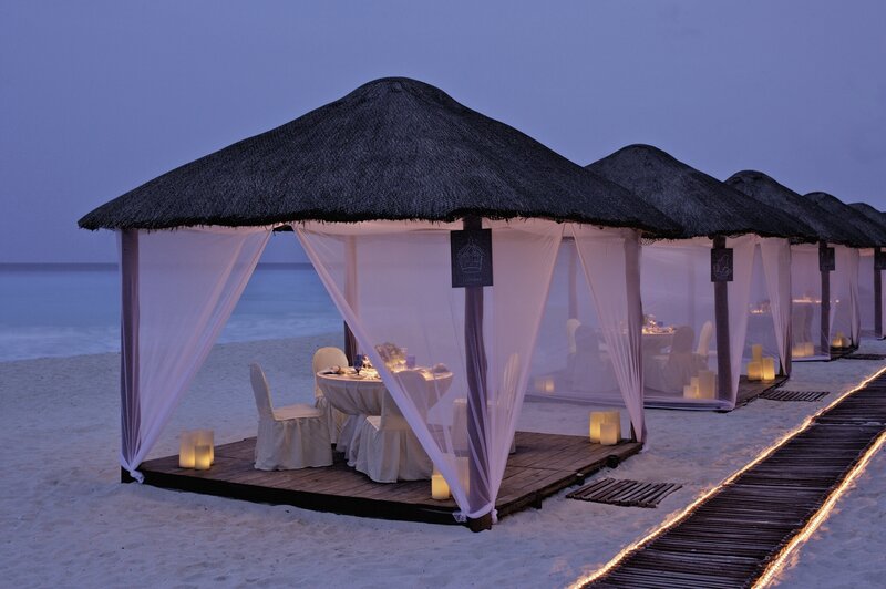 Beach Dining Cabanas