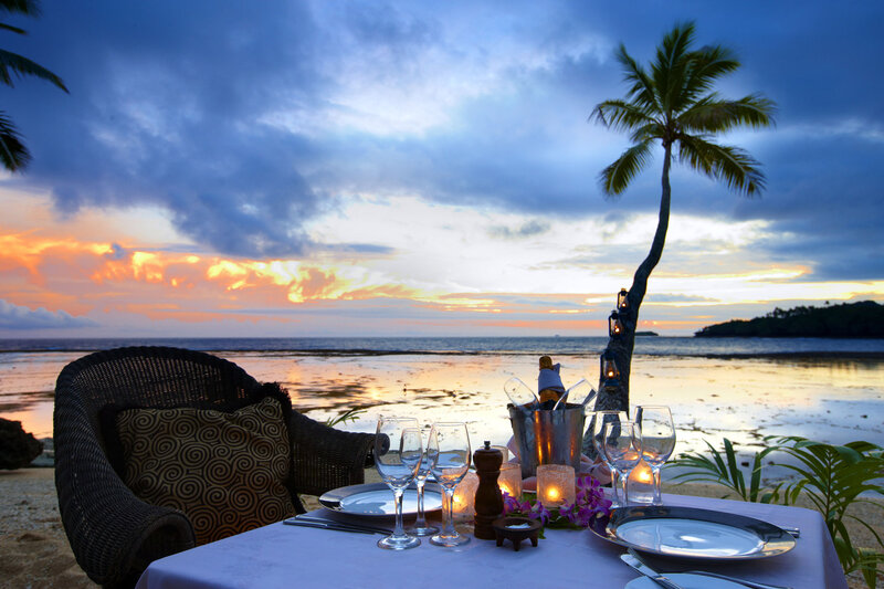 Beach Dinner Setting