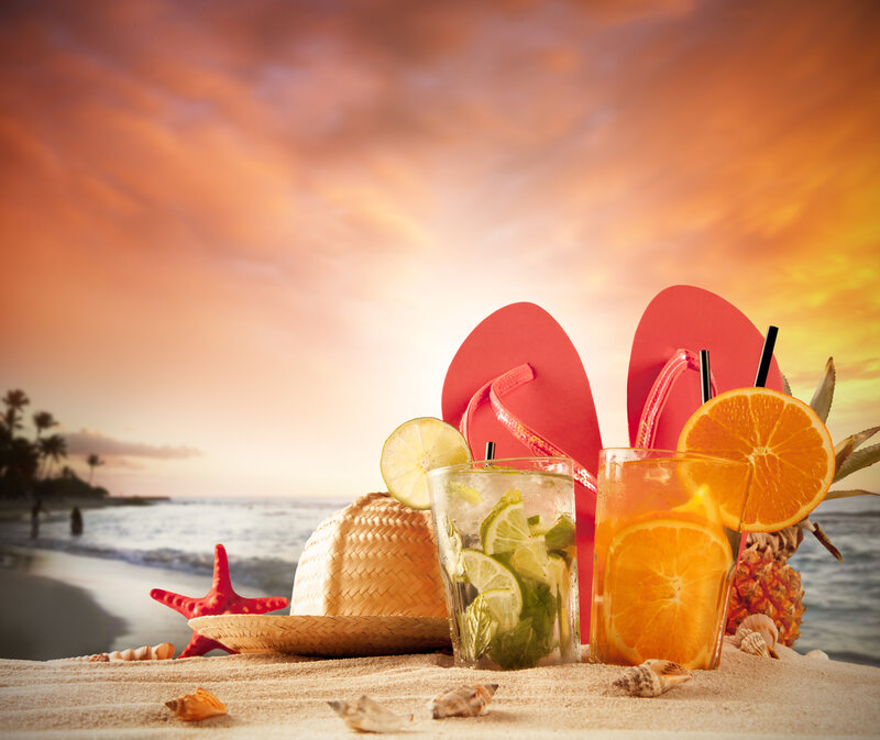 Beach Drink Setup