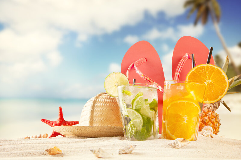 Beach Drinks and Flip-flops