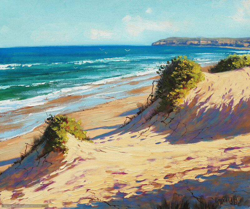 Beach Dunes and Ocean View