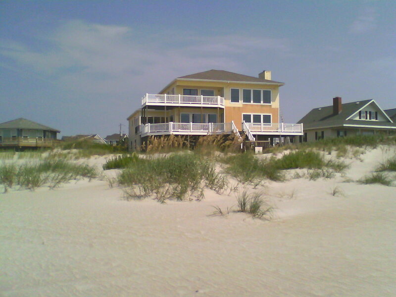 Beach House on Dunes — White
