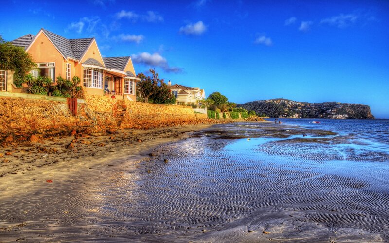 Beach Houses on Coast
