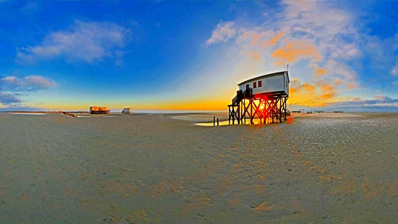Beach Hut on Sand