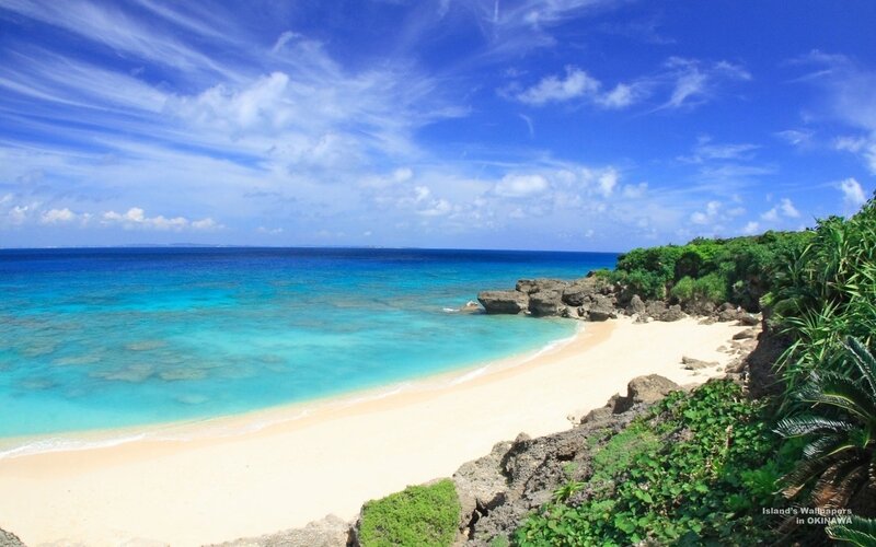 Beach in Okinawa, Japan