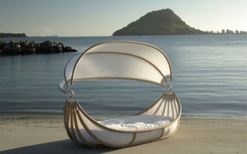 Beach Lounge Chair — White