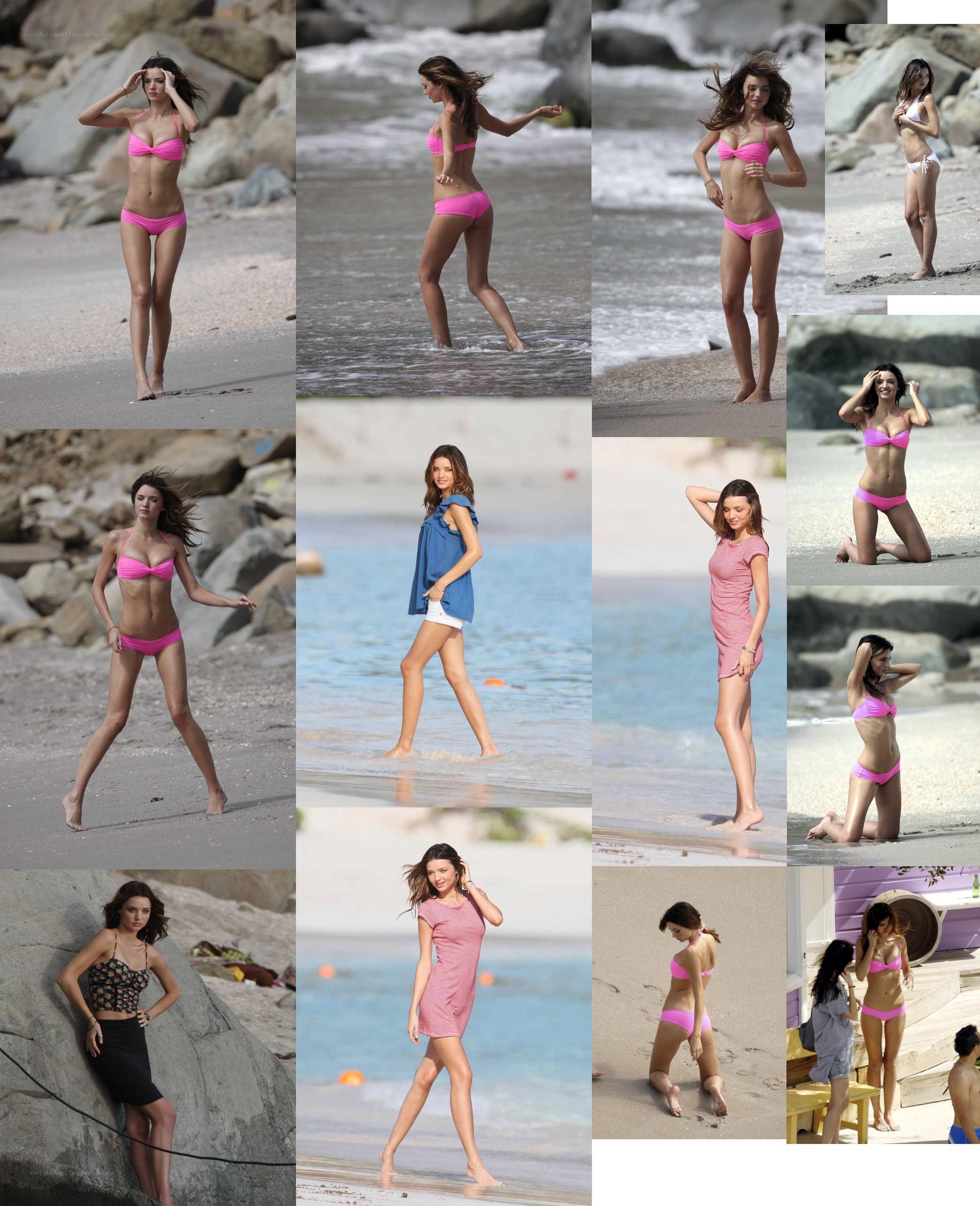 beach photoshoot collage