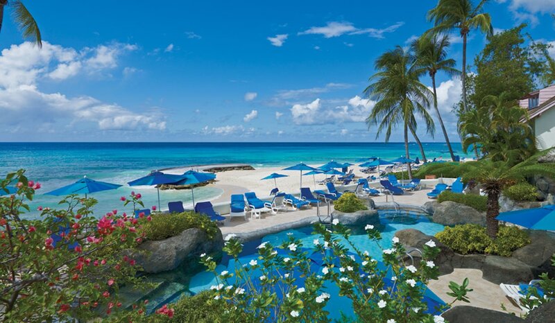 Beach Resort Pool Area