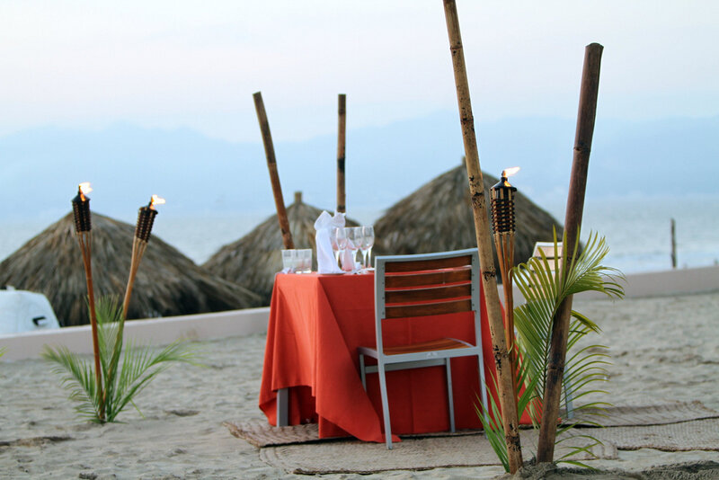 Beach Table Setting