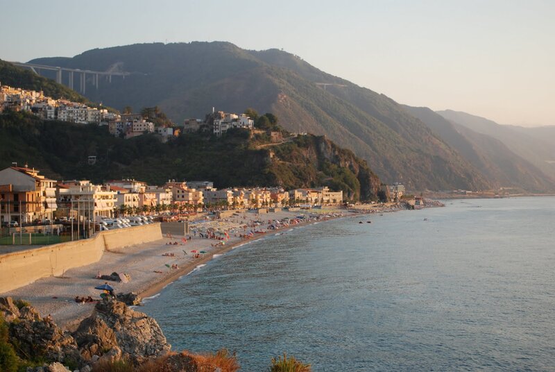 Beach Town on Coast