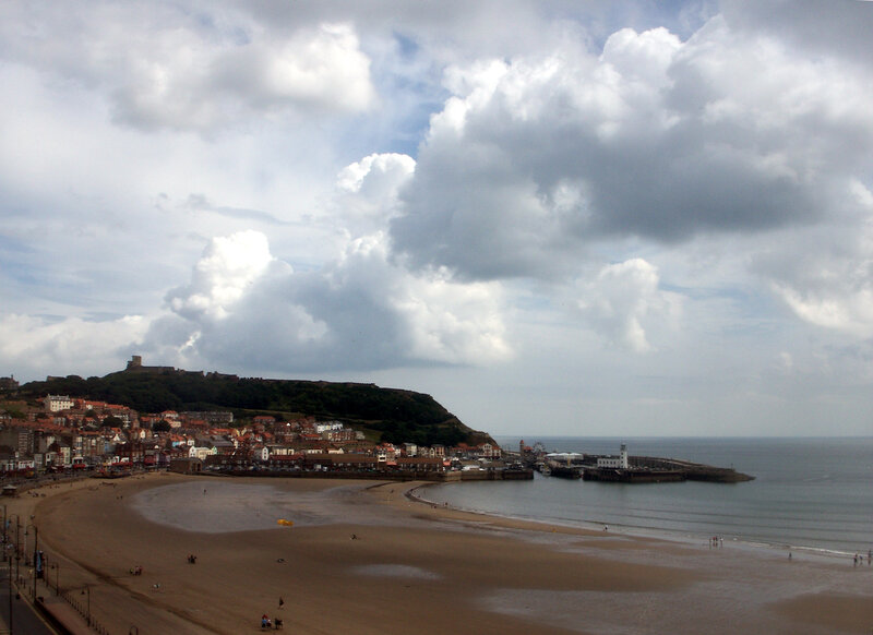 Beach Town with Castle