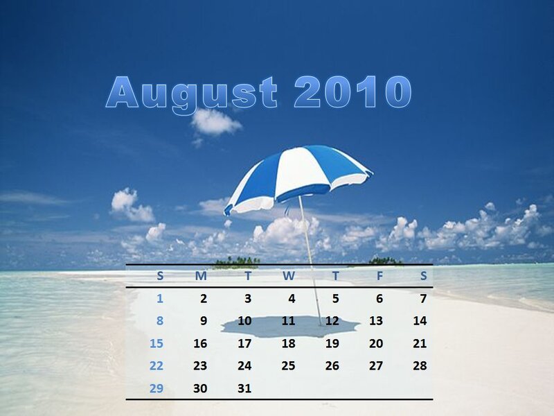 Beach Umbrella on Sand