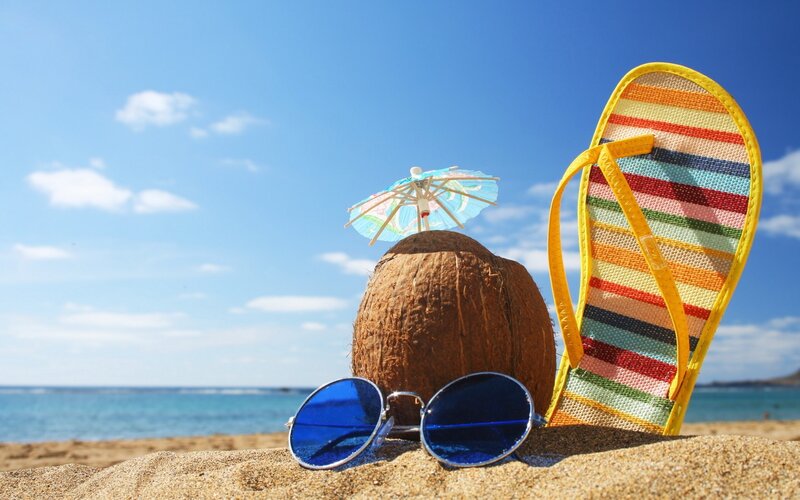 Beach vacation essentials