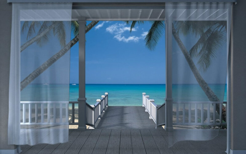 Beach View from Porch