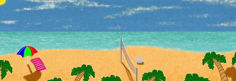 Beach Volleyball Setup