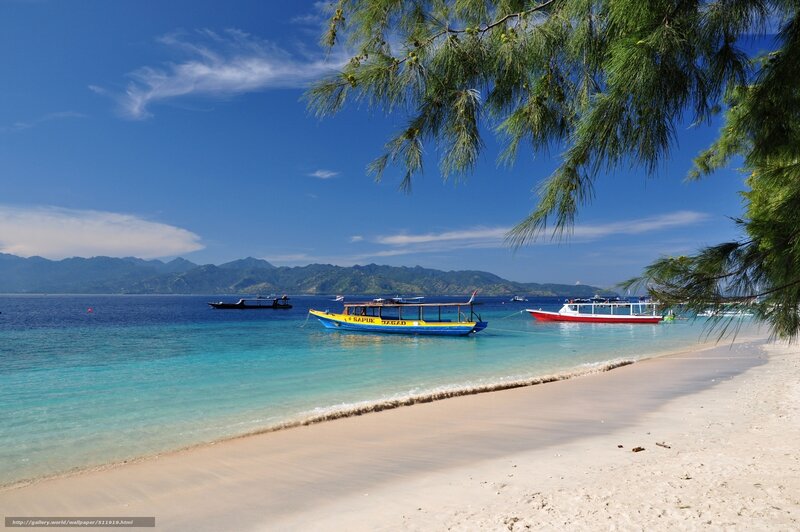 Beach with Boats
