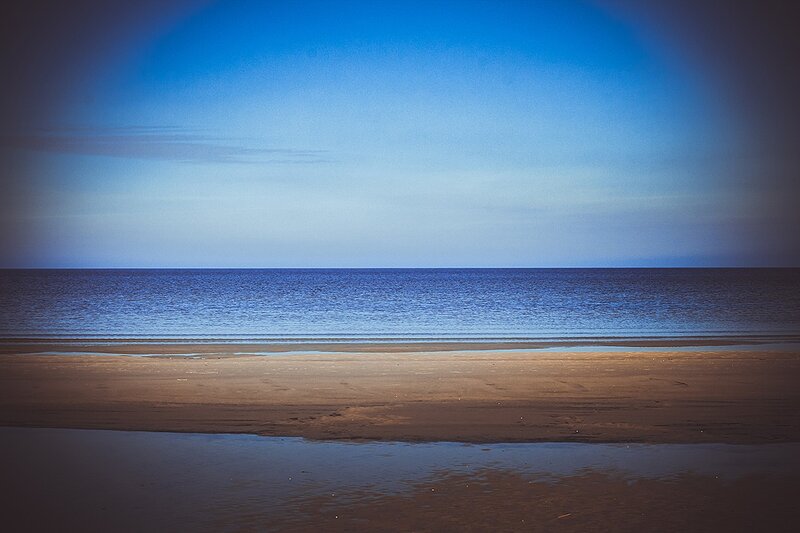 Beach with Calm Sea
