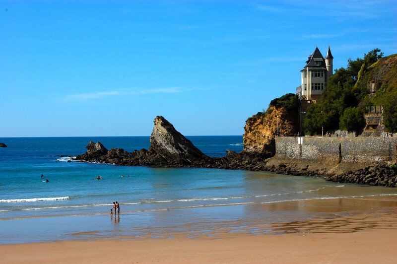 Beach with Castle