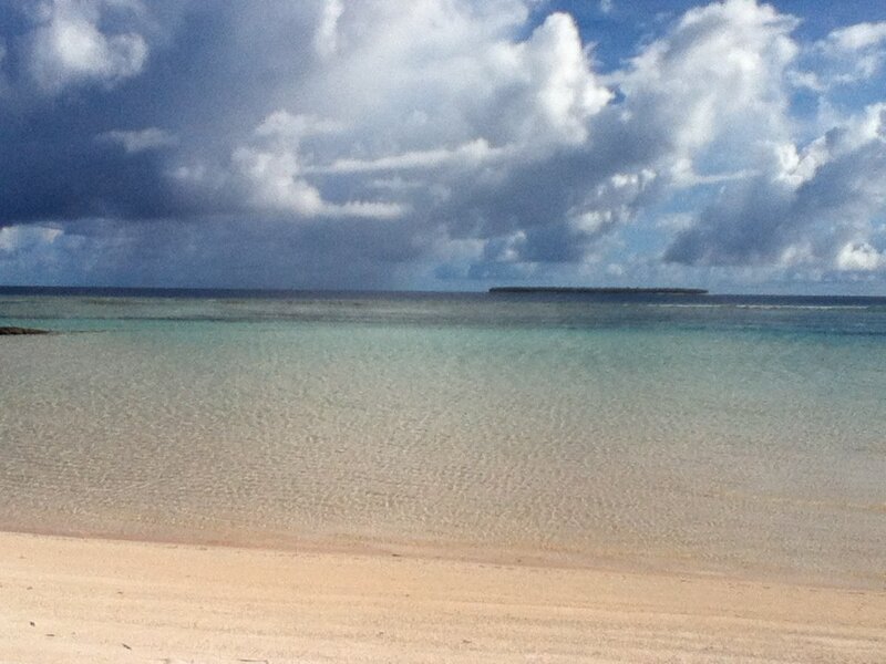 beach with clear water