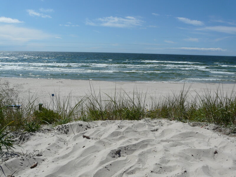 Beach with Dunes — Blue, Calm