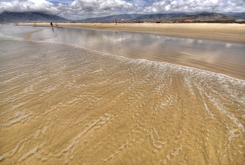 Beach with Gentle Waves — Brown