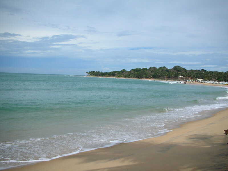 Beach with Ocean Waves — Blue, Calm, Afternoon, Photograph, Sand