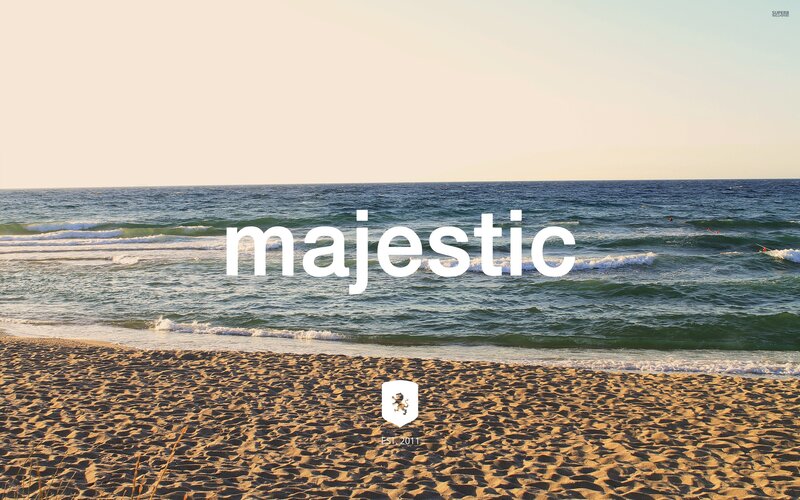 Beach with Ocean Waves — Blue, Serene, Sunset, Photograph, Sand, Text