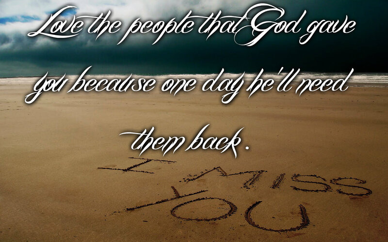 Beach with Sand Writing — Brown