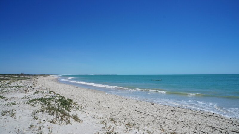 Beach with Small Boat