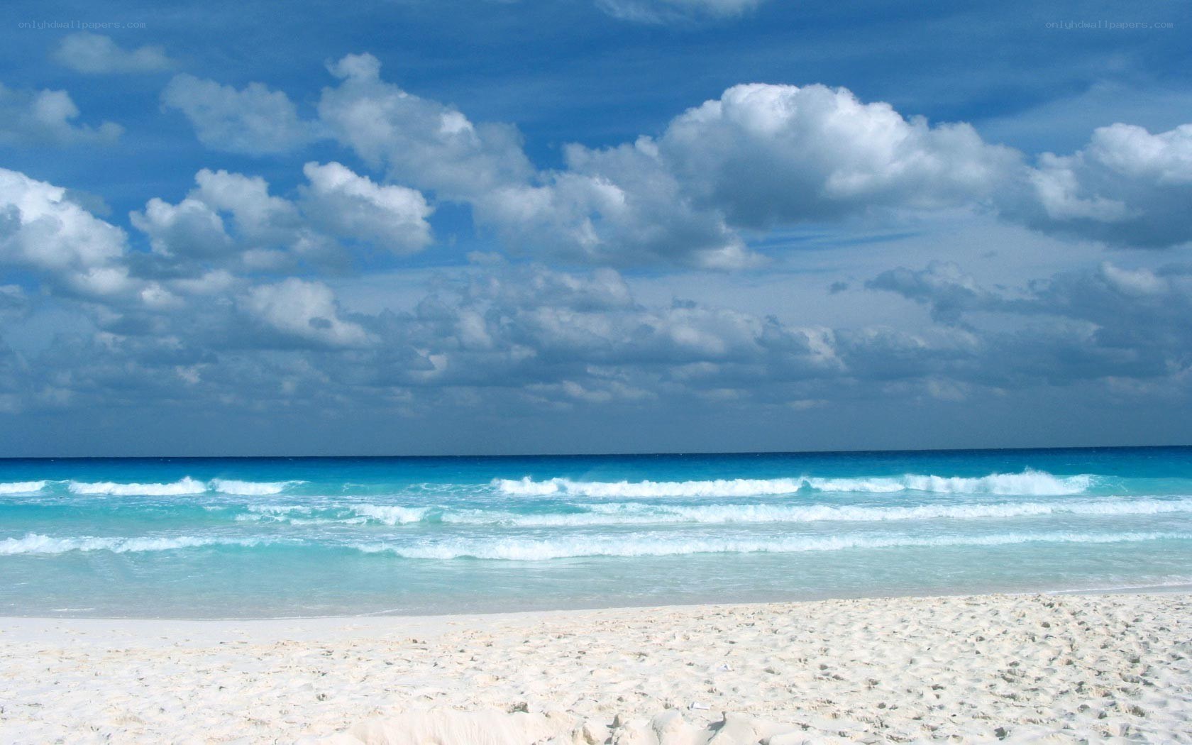 beach with turquoise water