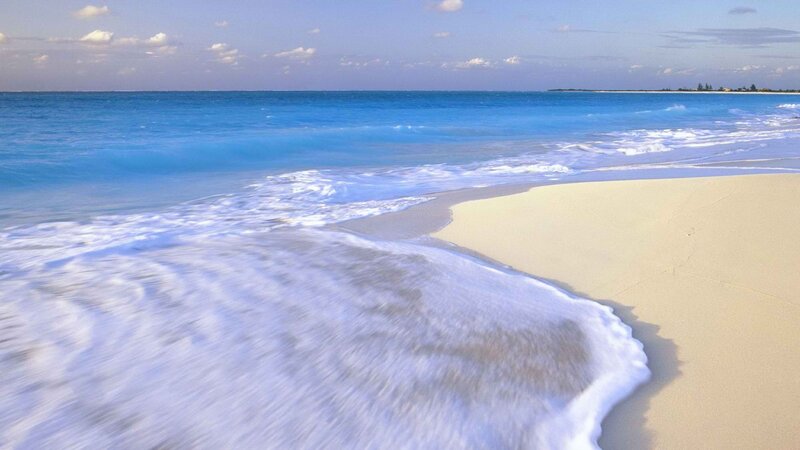 Beach with turquoise water