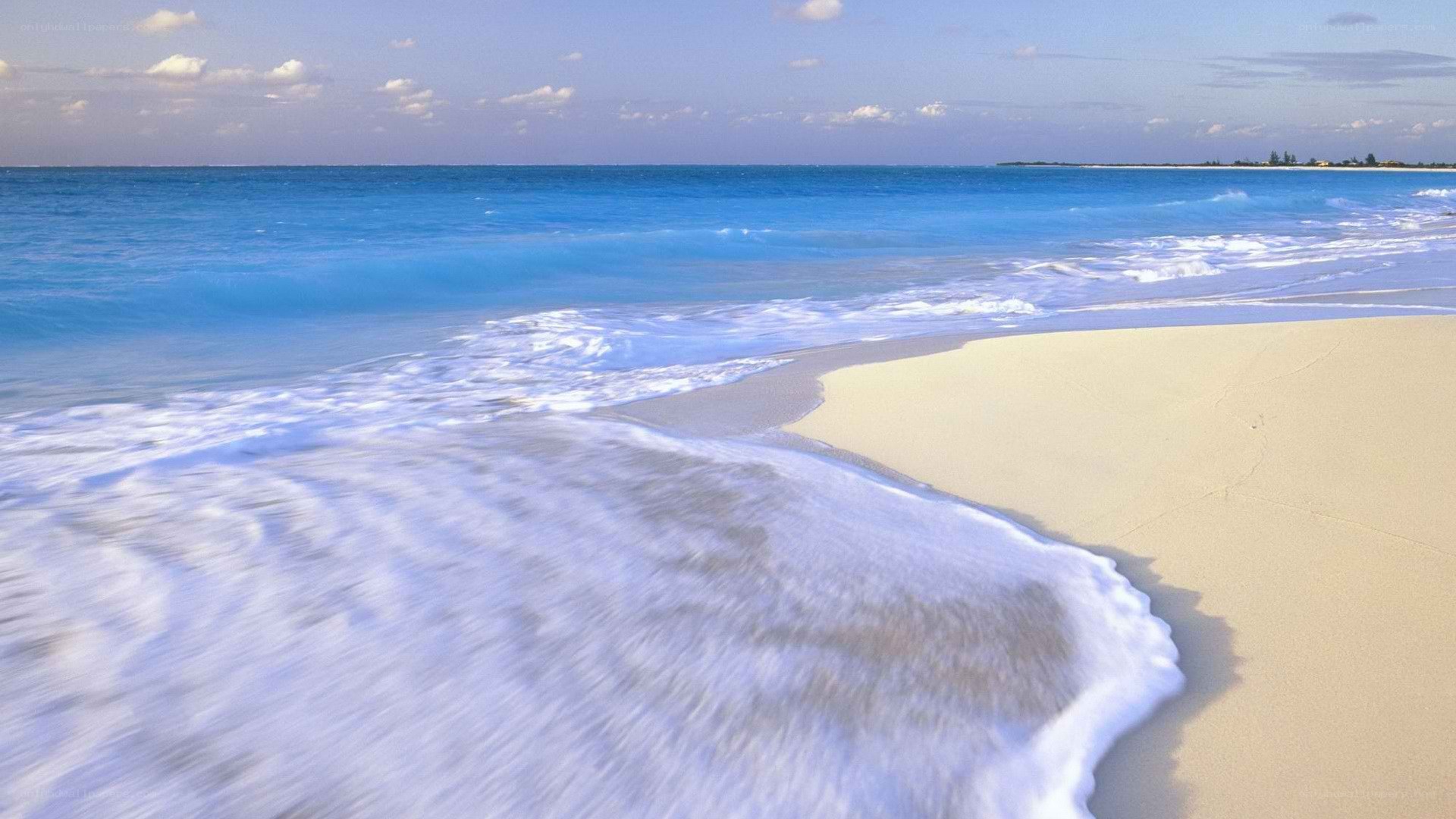 Beach with turquoise water