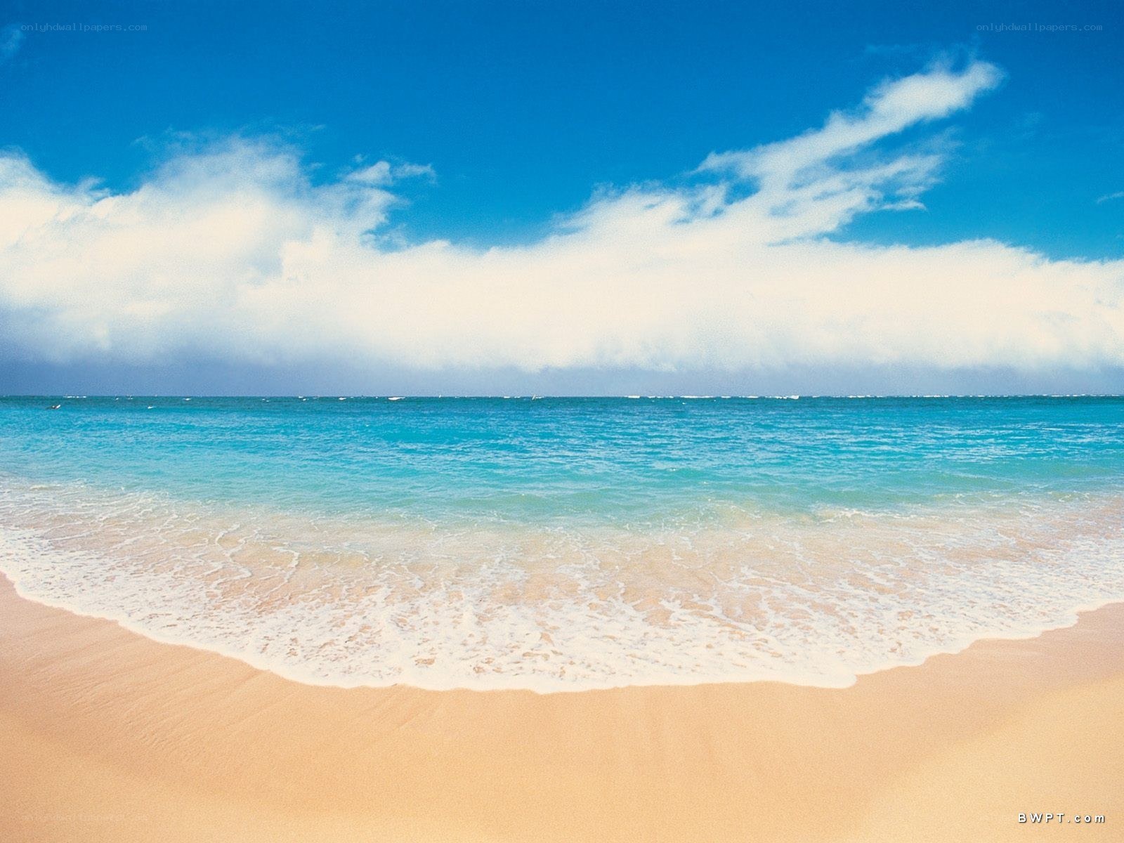 Beach with turquoise water