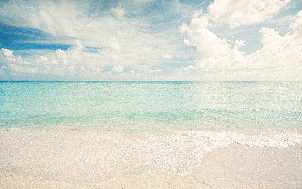 beach with turquoise water