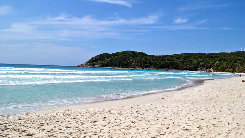 Beach with Turquoise Water — Blue, Serene, Afternoon, Photograph, Ocean, Sand