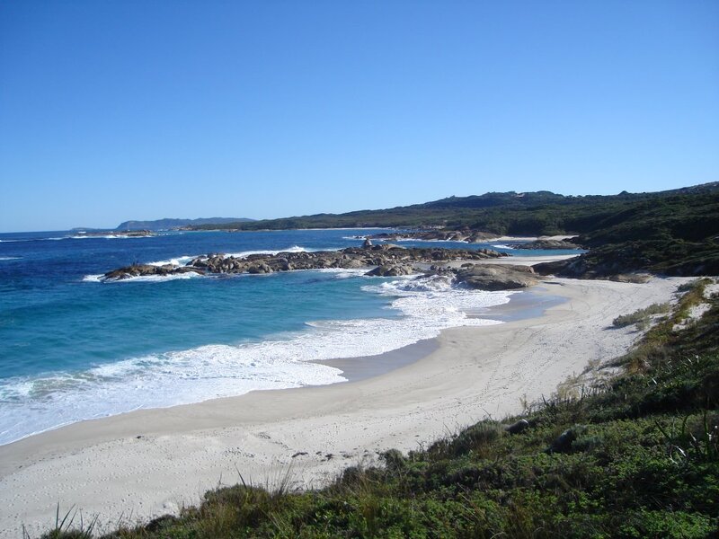 Beach with Turquoise Water — Blue, Serene, Afternoon, Photograph, Ocean
