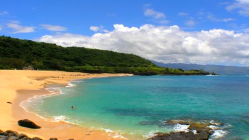 Beach with Turquoise Water — Blue, Serene, Afternoon, Photograph, Sand